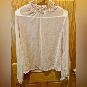 New Dolls Kill Heart Hips Not Holding Back Long Sleeve Top Sheer